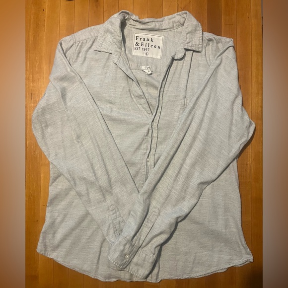 Frank & Eileen Barry Shirt in Cotton Tencel L - Picture 1 of 5